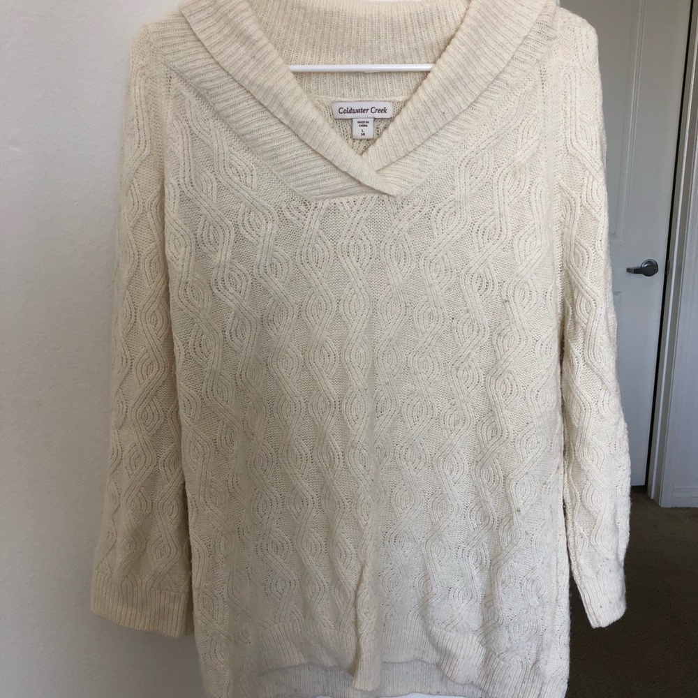 Coldwater Creek knit sweater